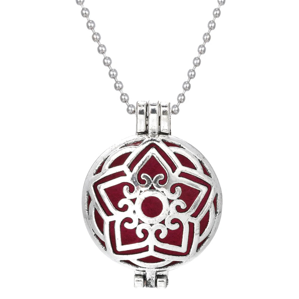 Aromatherapy Necklace Tree of Life Diffuser
