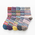 5Pairs/Lot Women Wool Socks