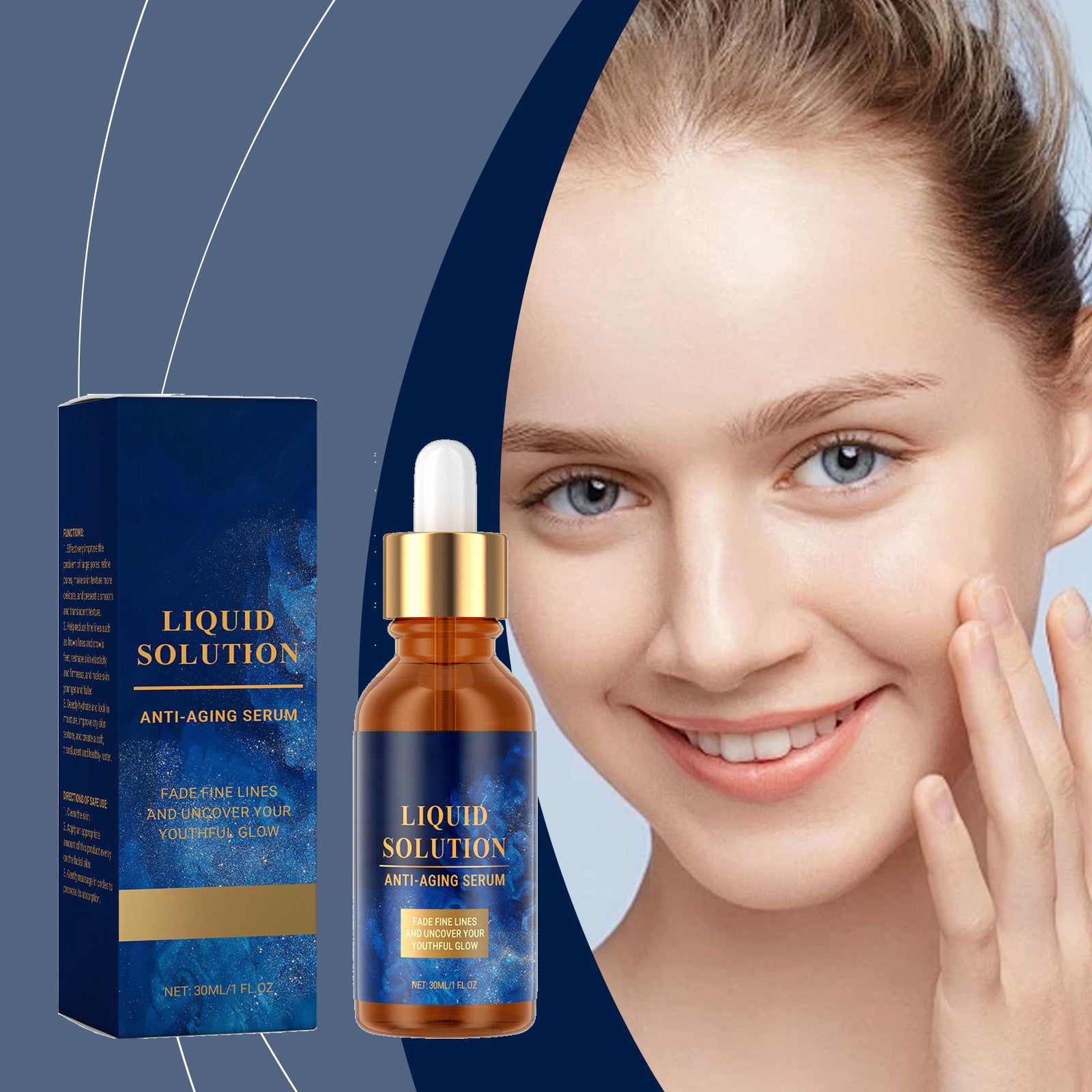 Anti Aging Serum Reduce Wrinkles Fade Fine Lines Whitening