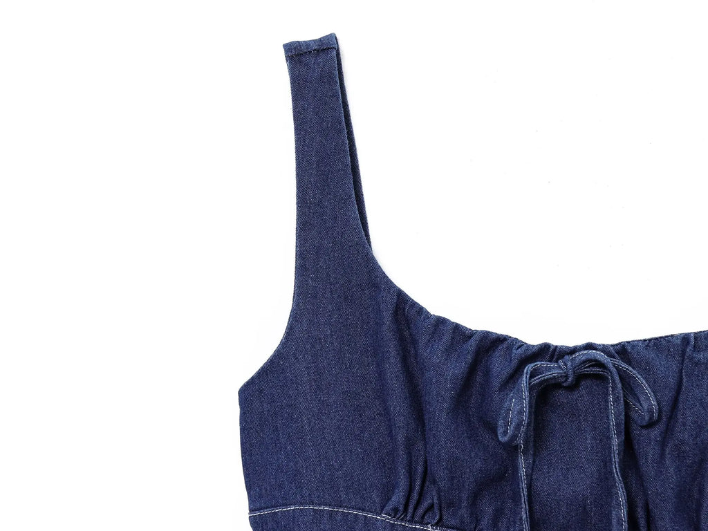 Blue Denim Tank Dress