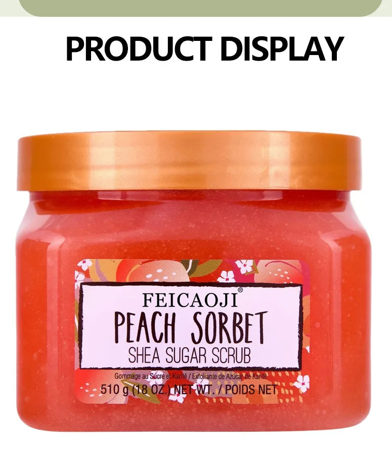 Shea Sugar Body Scrub Coconut Watermelon Rose
