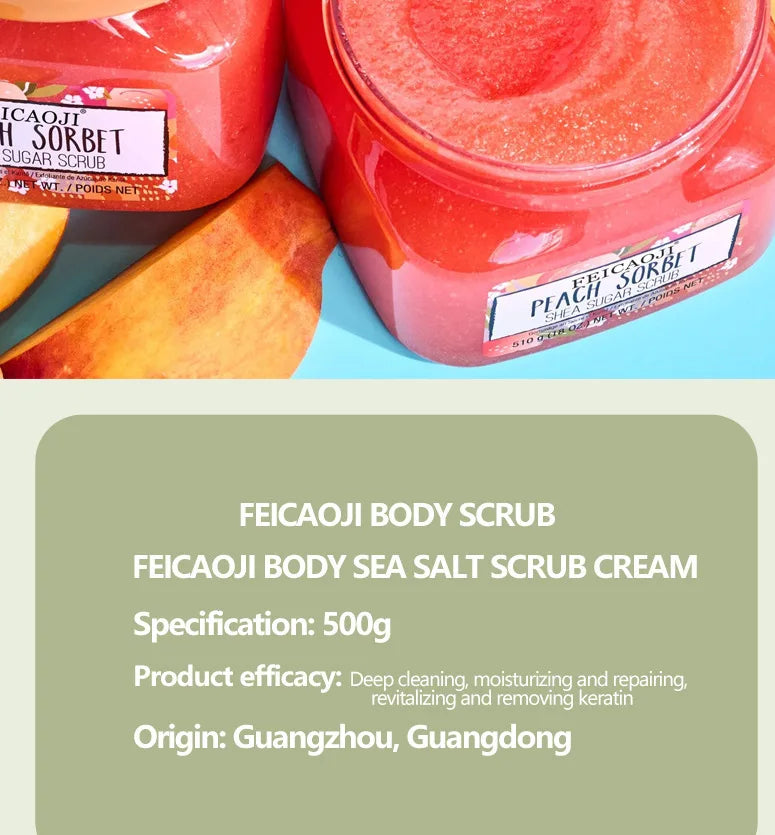 Shea Sugar Body Scrub Coconut Watermelon Rose