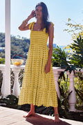 Fashion Bohemian Style Print Beach Dress