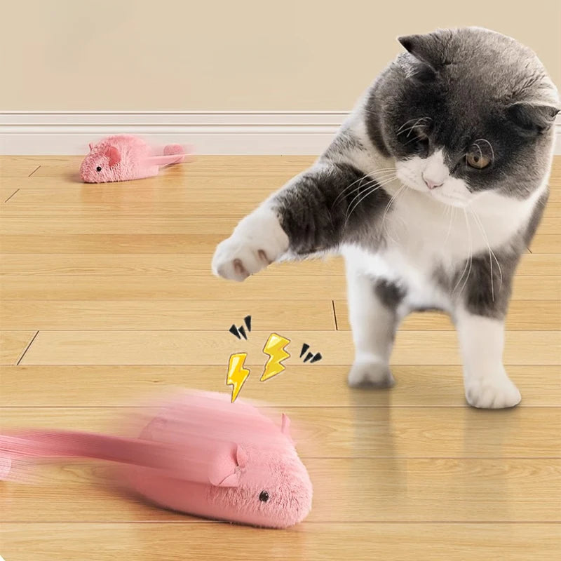 New Interactive Mouse Plush Cat Chew Toys