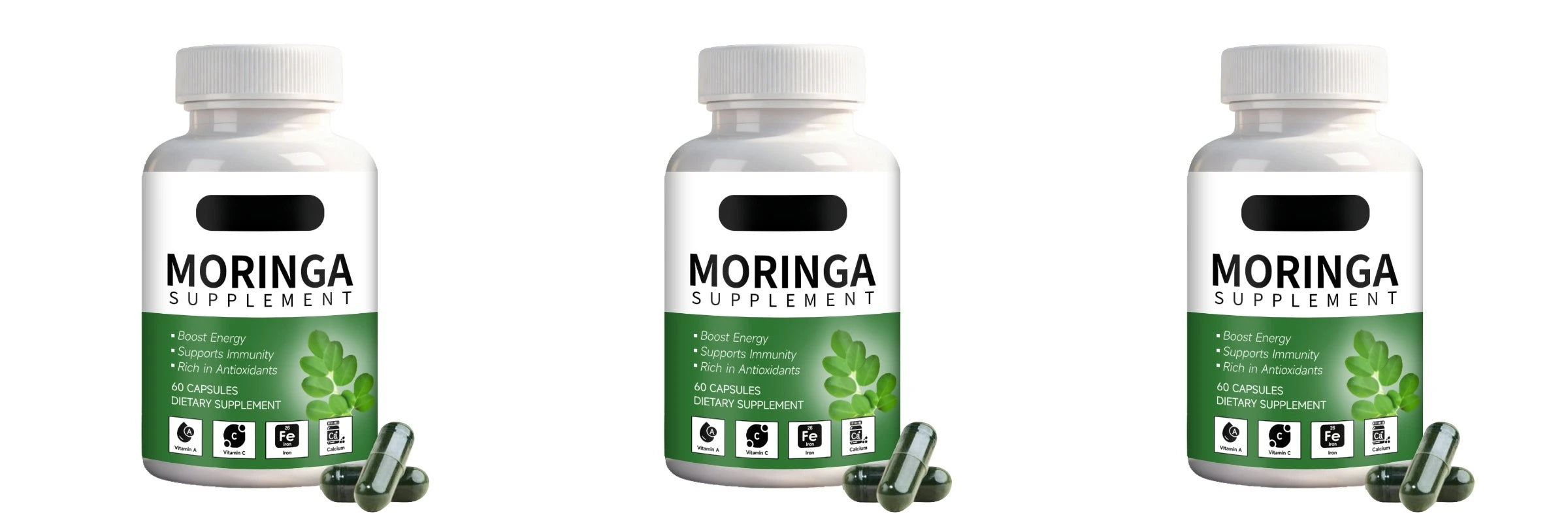 Moringa Supplement–Rich in Antioxidants & Vital Nutrients