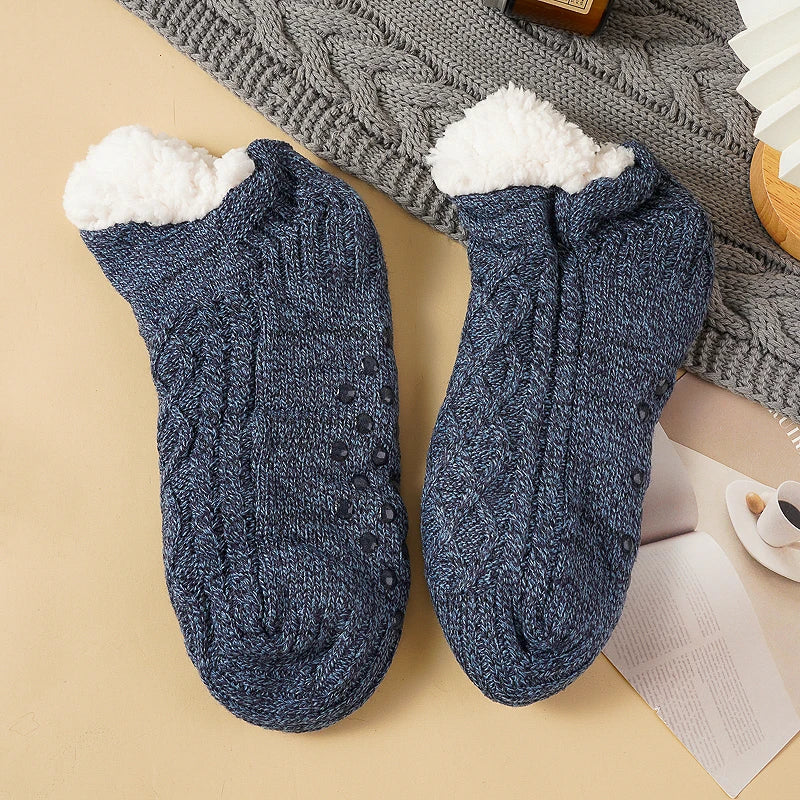 Warm Women Men Floor Socks