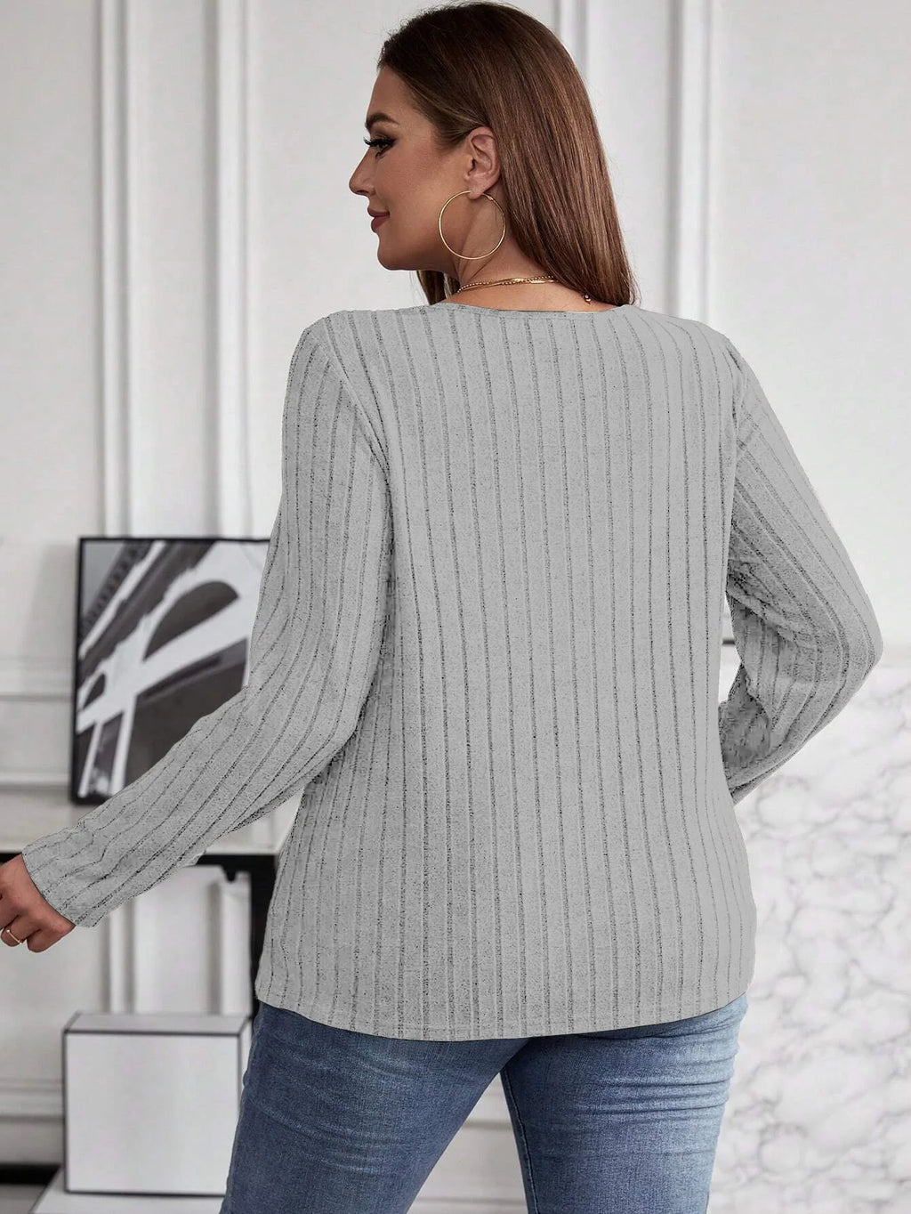 5XL Plus Size Elegant Casual Woman T-Shirt Fashion Loose