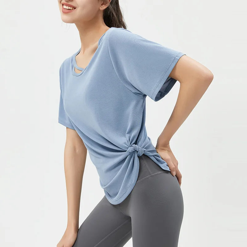 Plus Size Workout T-Shirt for Women