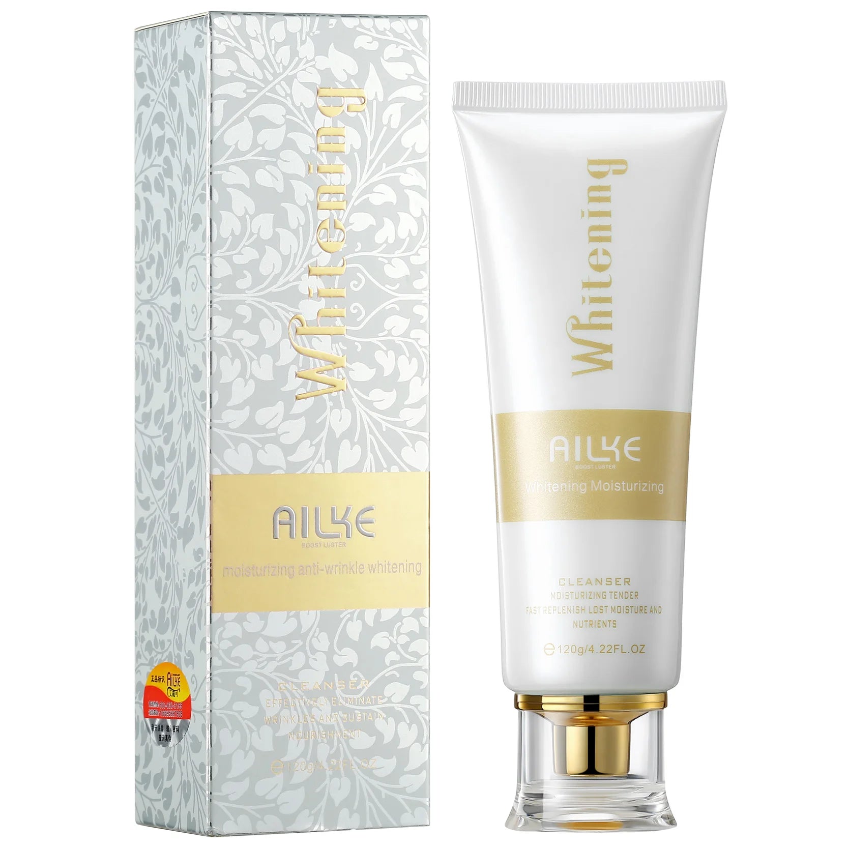 AILKE Whitening Anti-wrinkle Freckle Face Cream With Collagen Hyaluronic Acid Rose