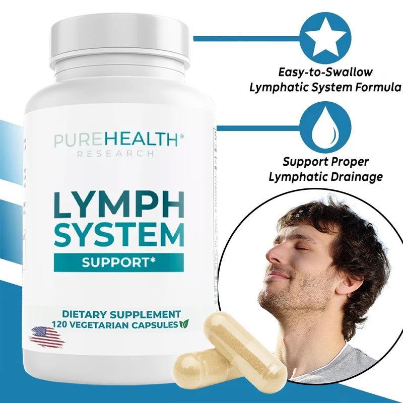 Lymphatic Drainage Supplement - Contains Dandelion Extract