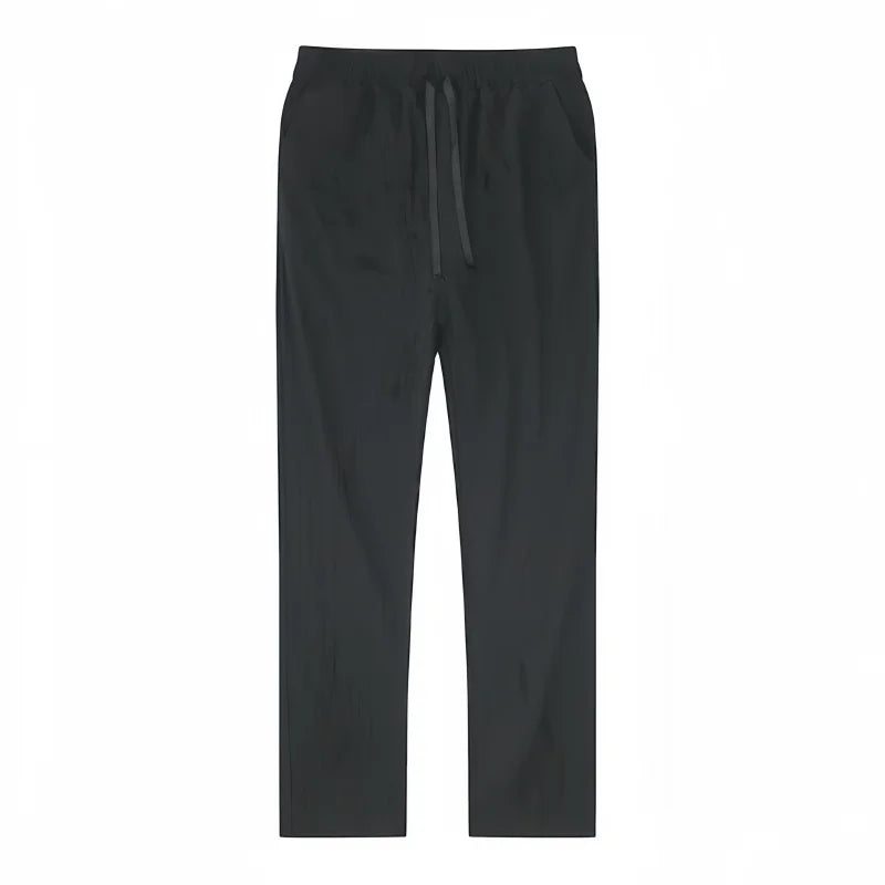 Boho Cotton Linen Pants for Men New Summer Lightweight Loose Fit