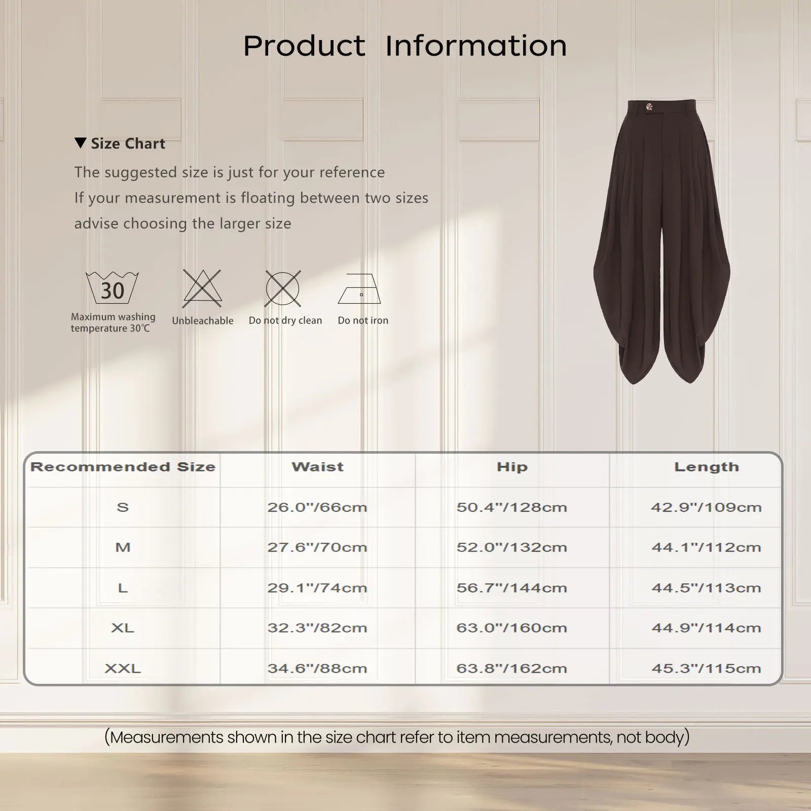 Women Palazzo Pants Trousers