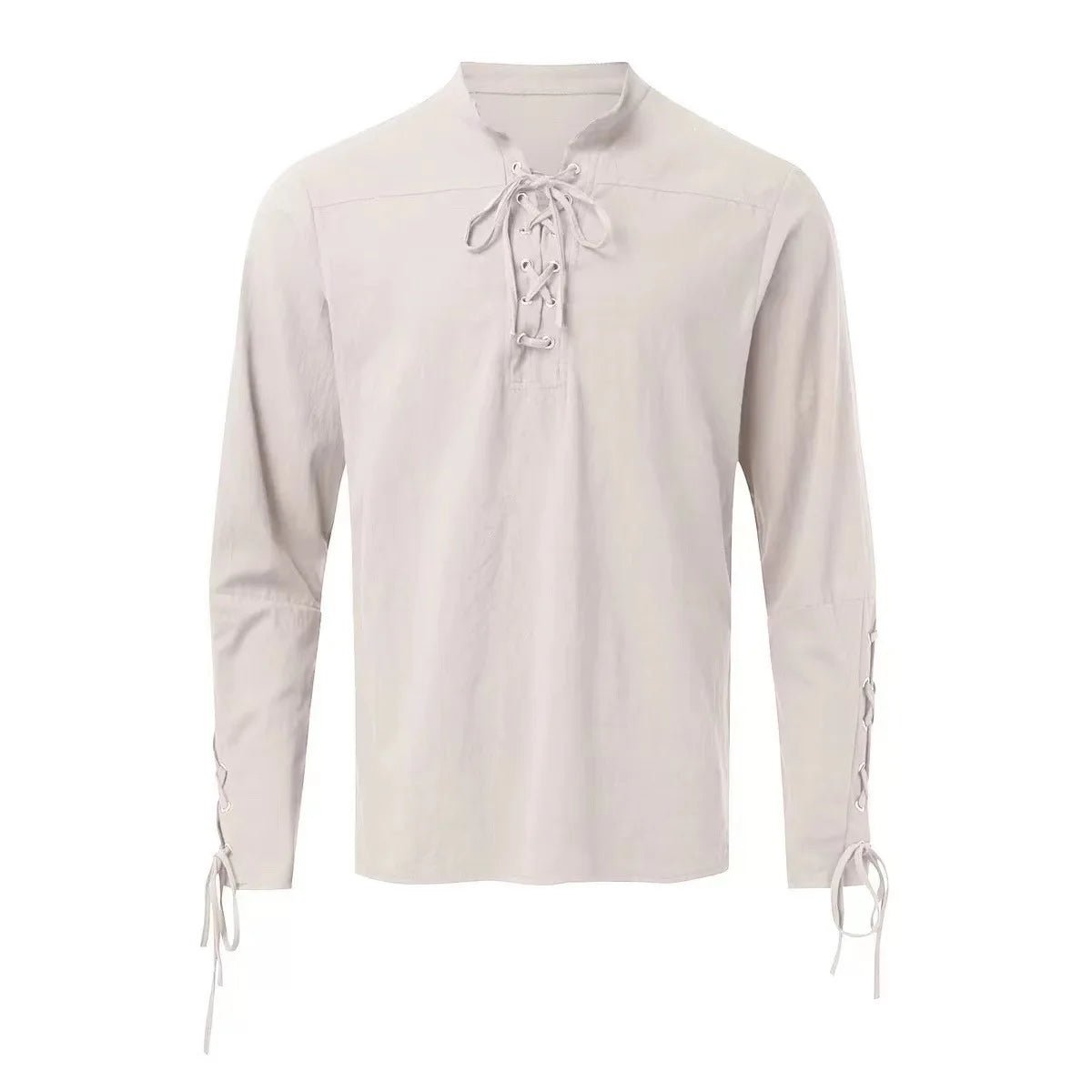 Men's Cotton Linen Shirt Long Sleeve
