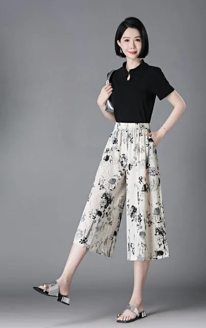 Women's Pants Skirt Baggy One Size