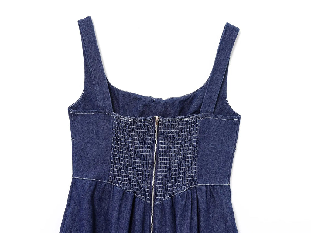 Blue Denim Tank Dress