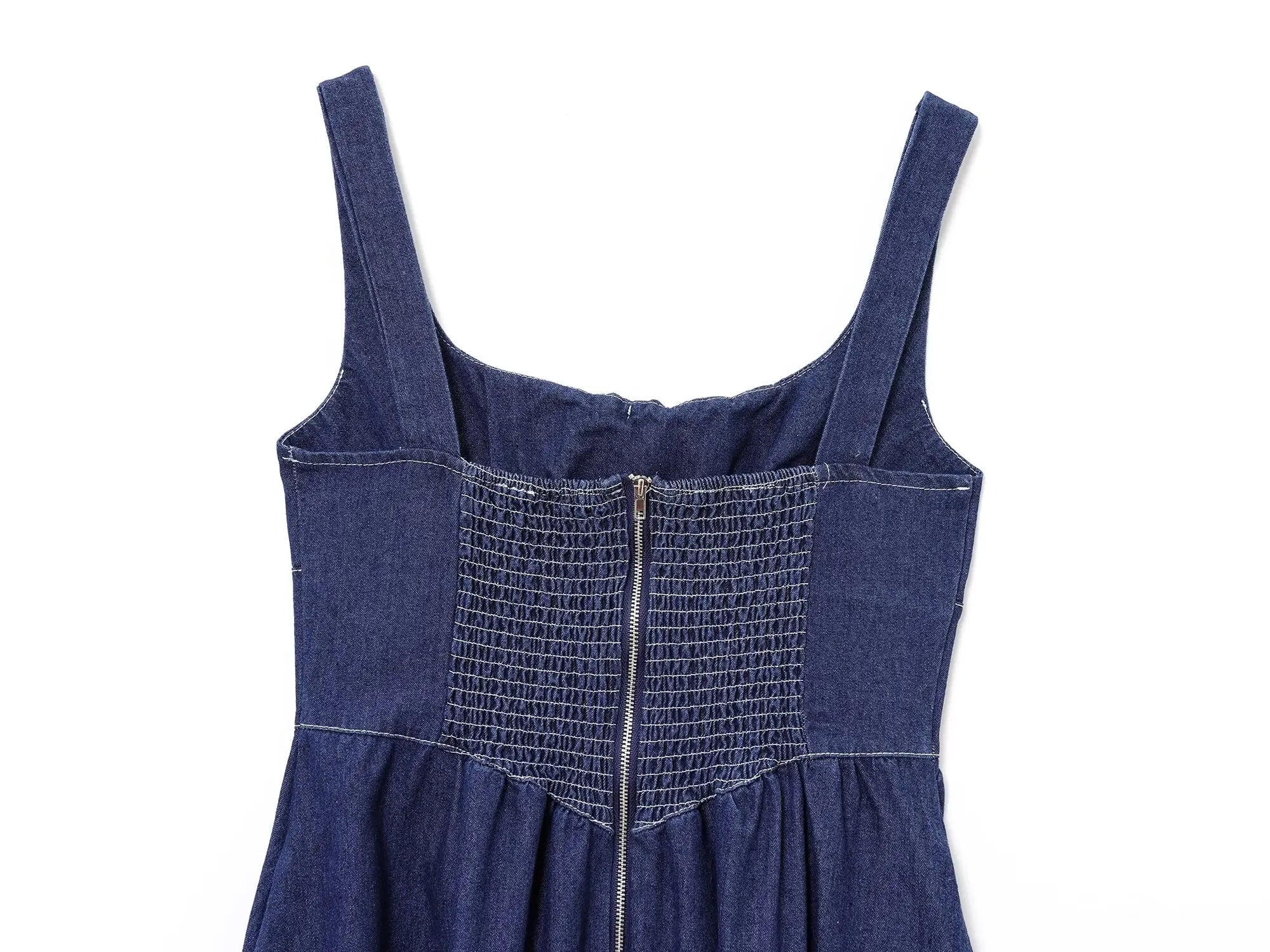 Blue Denim Tank Dress