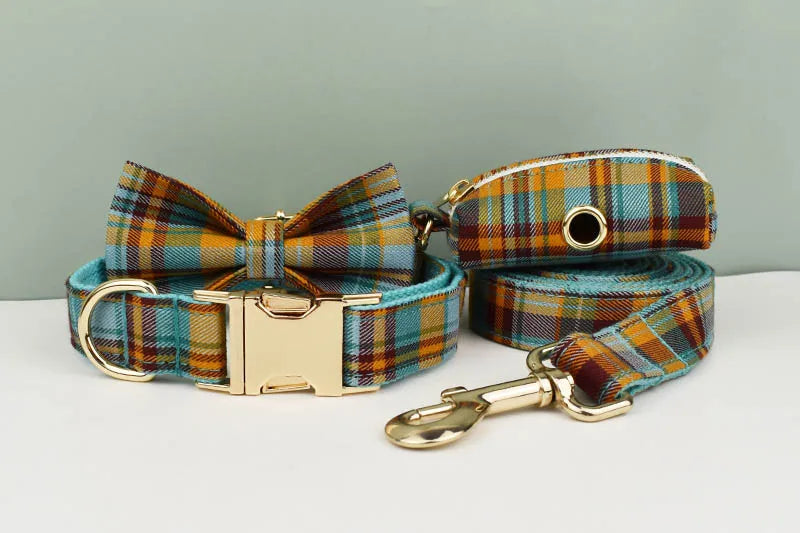 pets accessories dog collar leash harness set