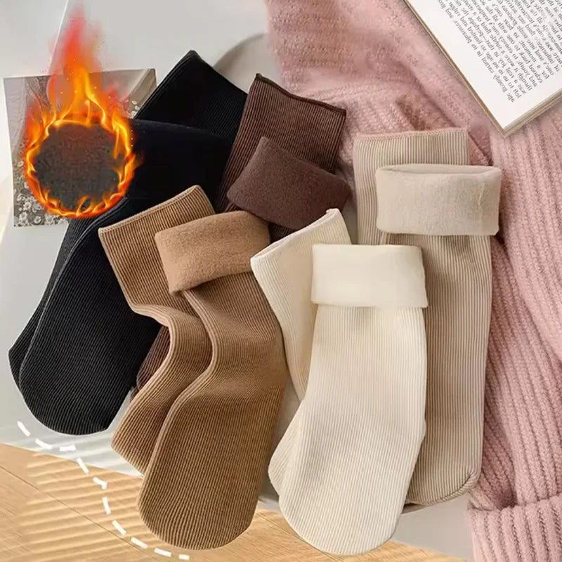 5 Pairs Snow Socks For Women