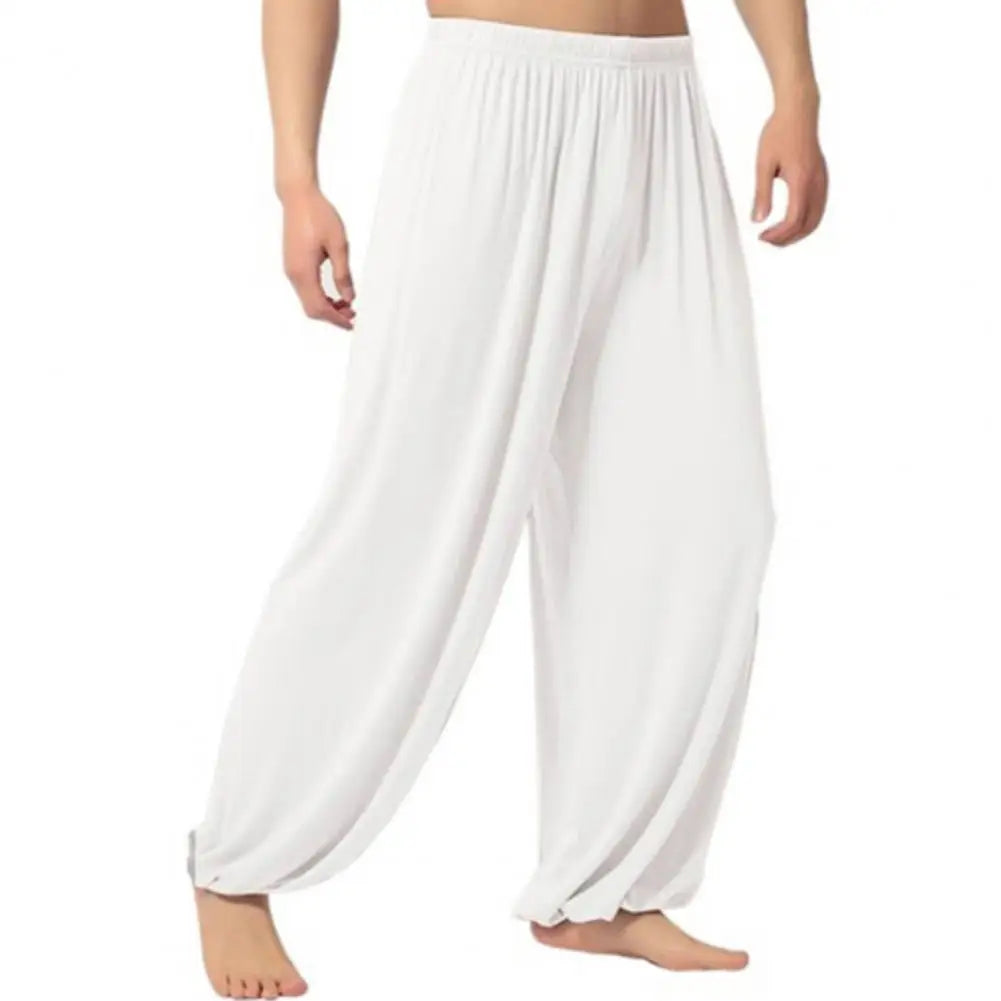 Women/Men Harem Pants Modal Yoga Loose Long Pants
