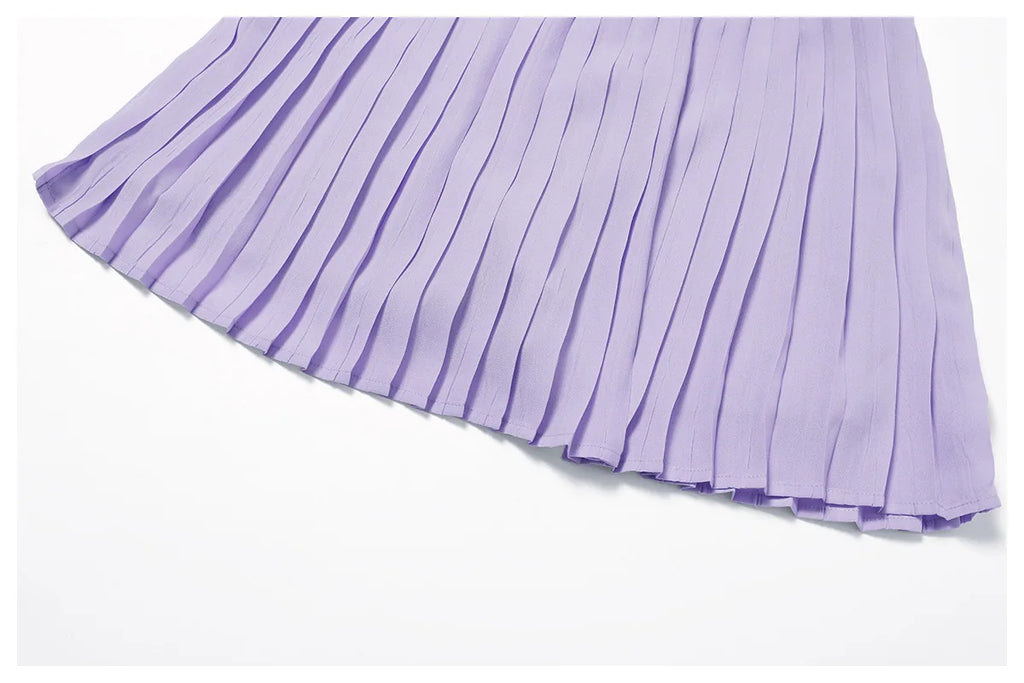 Women Dance Gym Workout Fitness Solid Sports Skirts