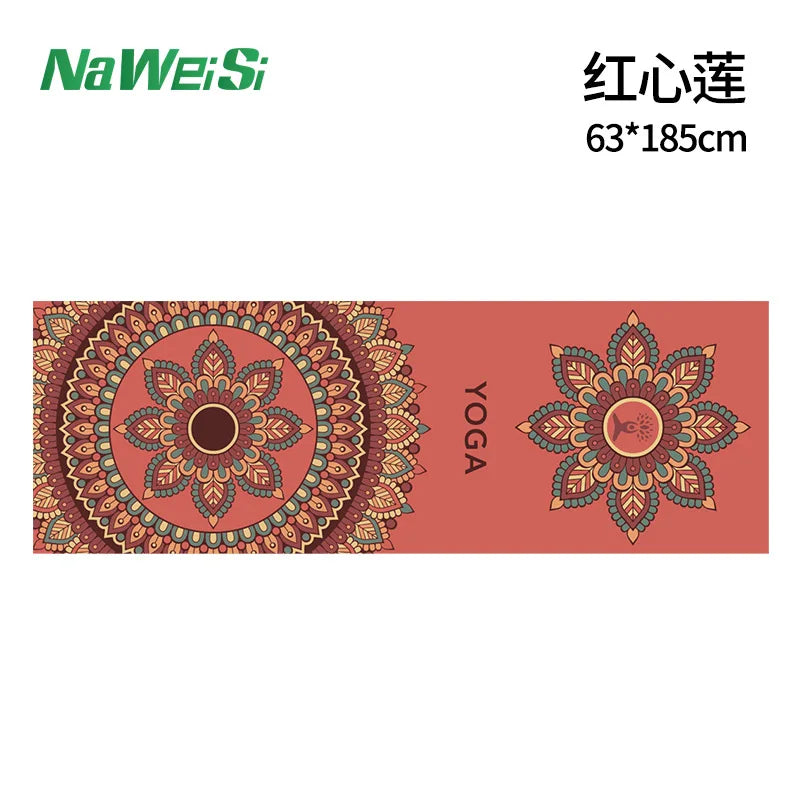 Yoga Mat Towel double-side Velvet Yoga Fitness Isolation Mat
