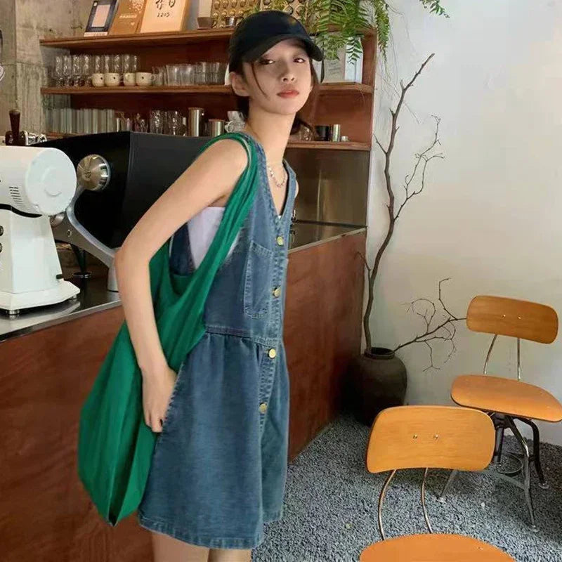 Sleeveless Strap Dress Women