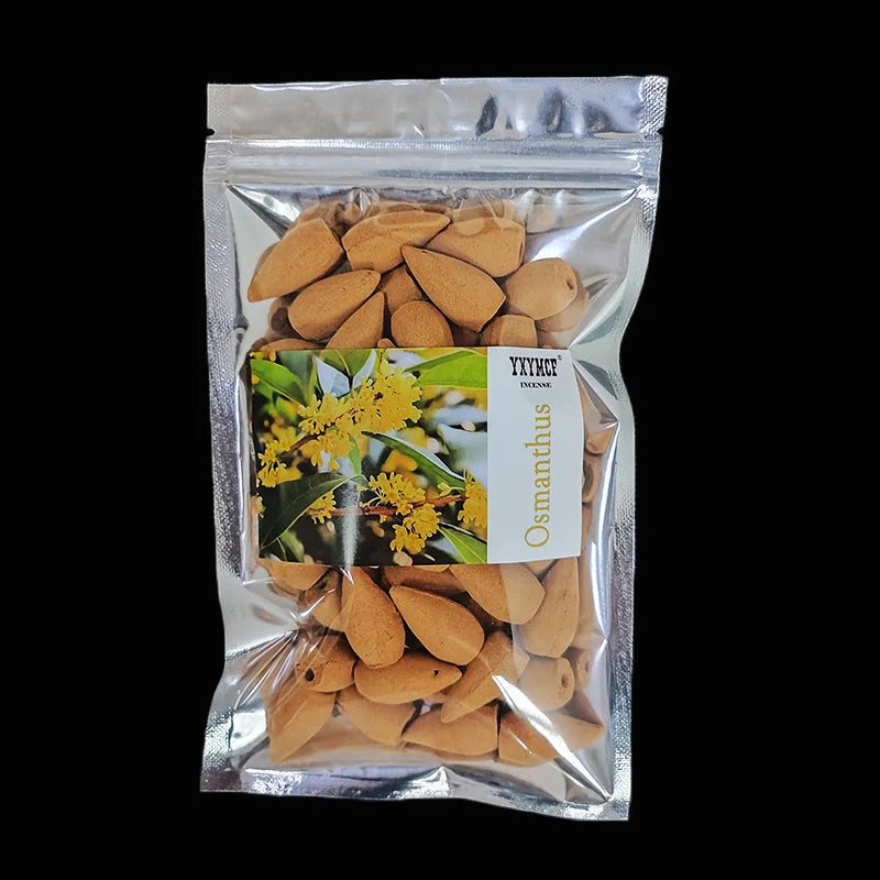 50pcs/bag Natural Waterfall Incense Cones Reflux Tower