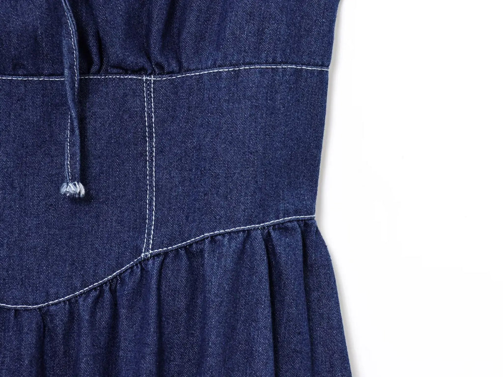 Blue Denim Tank Dress