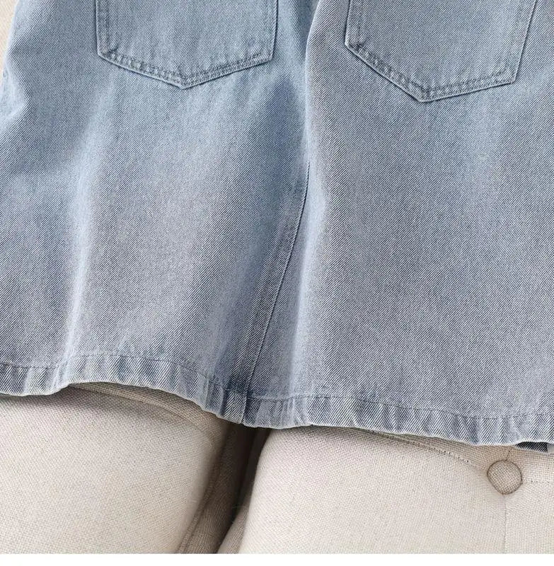 Denim Strap Jumper Dress