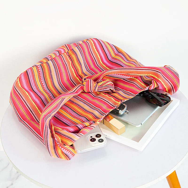 Women's Boho Chic Aztec Tote Bag