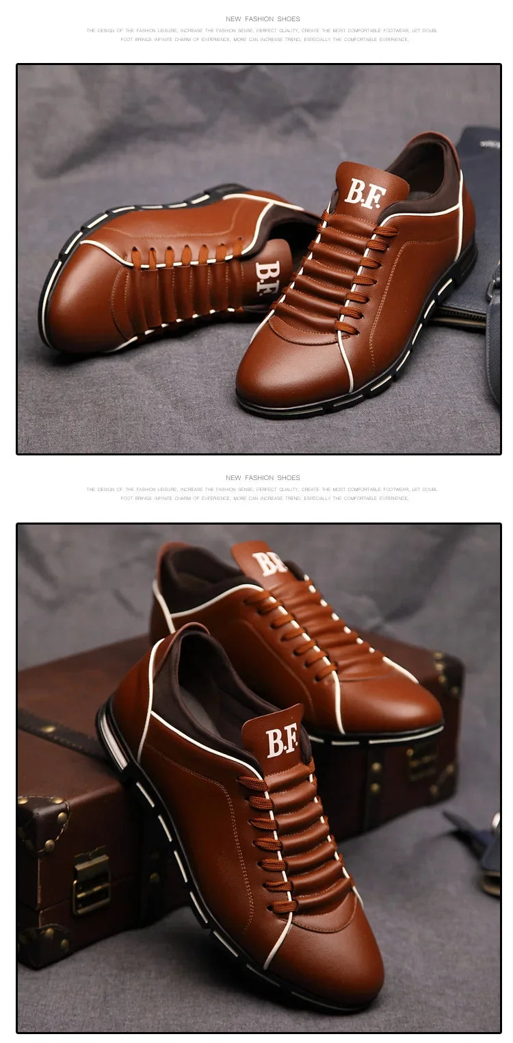 Men's Fashion Casual Shoes New British Style Gentlemen's Four Seasons