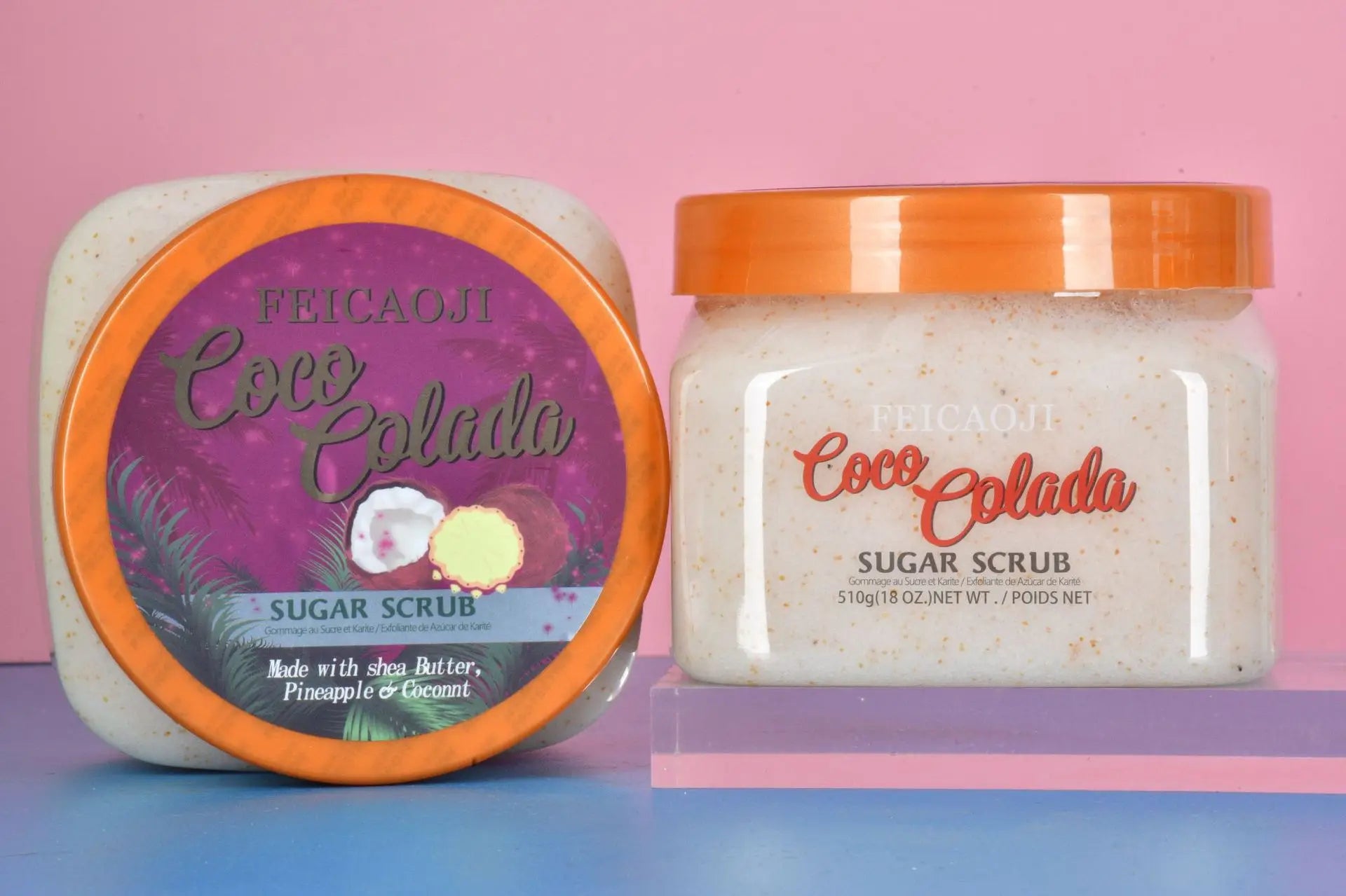 Shea Sugar Body Scrub Coconut Watermelon Rose