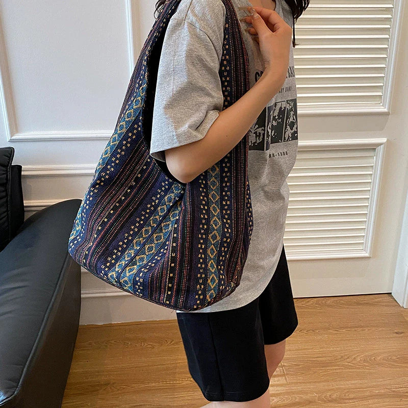 Women's Boho Chic Aztec Tote Bag
