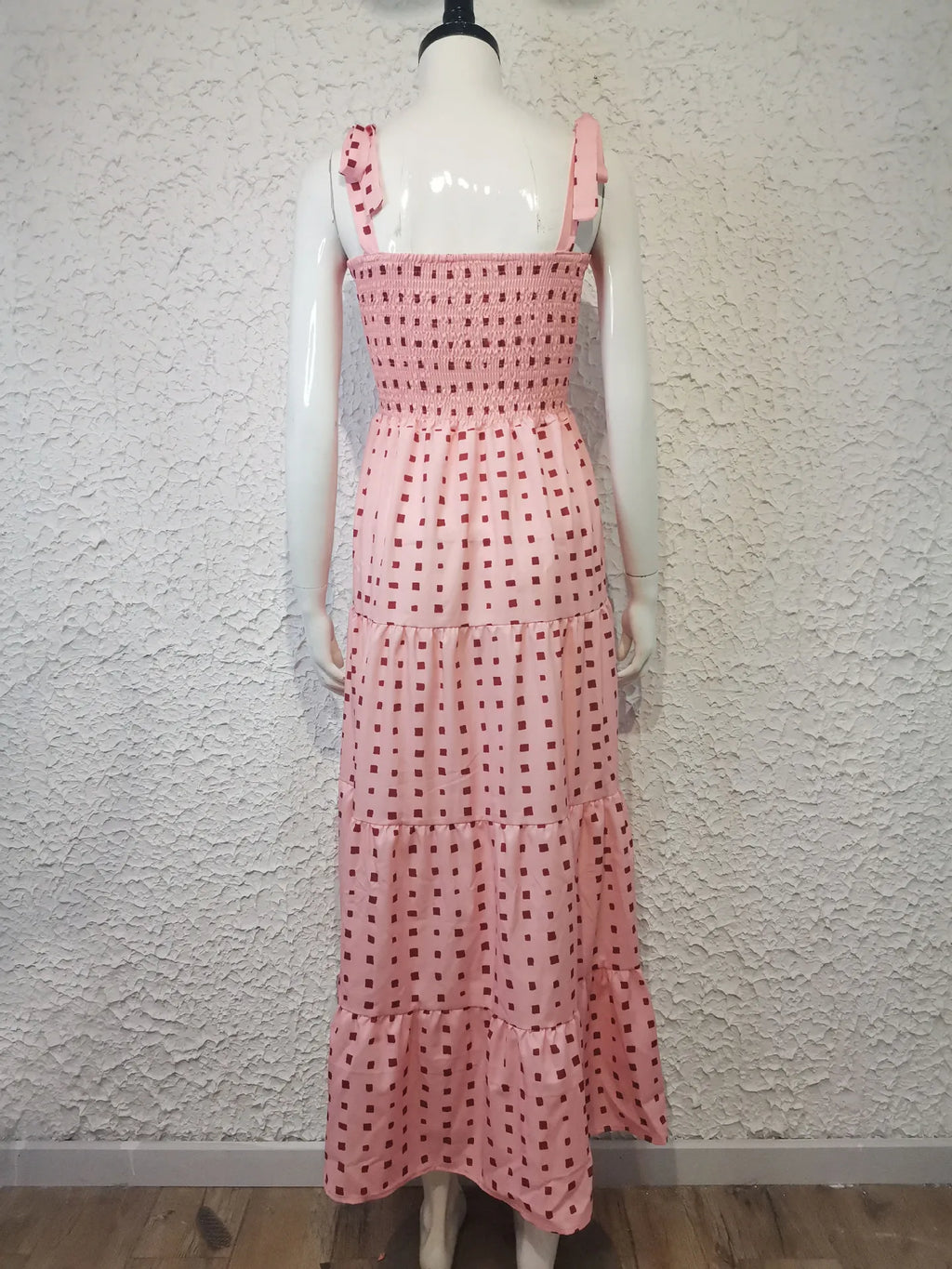 Fashion Bohemian Style Print Beach Dress