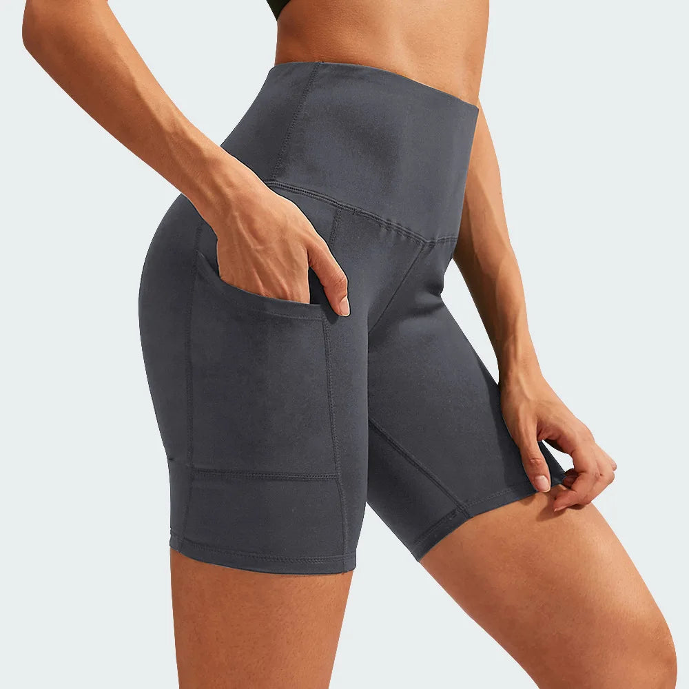 Women Yoga Shorts High Waist