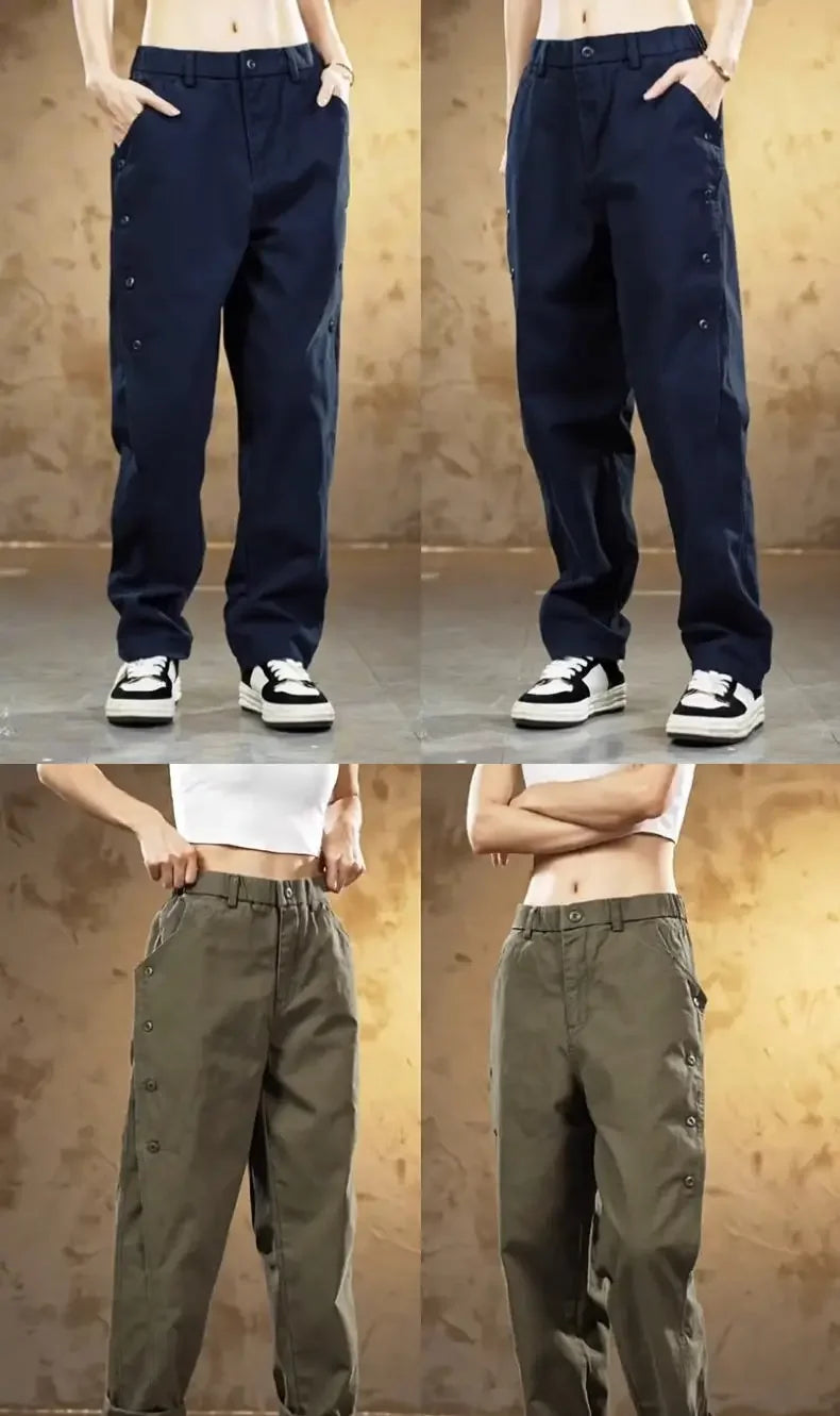 Slacks Trousers Unisex Fashion