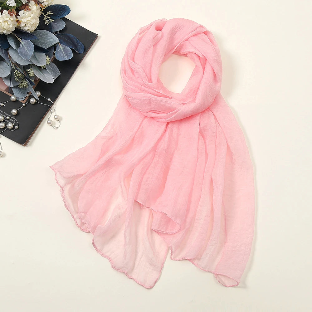 Oversize Chiffon Women Summer Shawl Sleeves