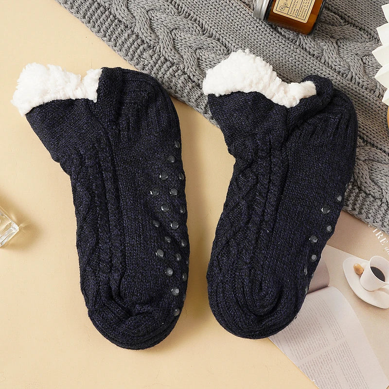 Warm Women Men Floor Socks