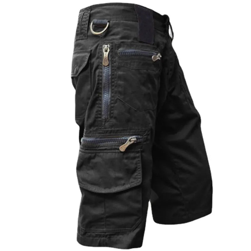 Summer Men's Calf Length Pants Oversized