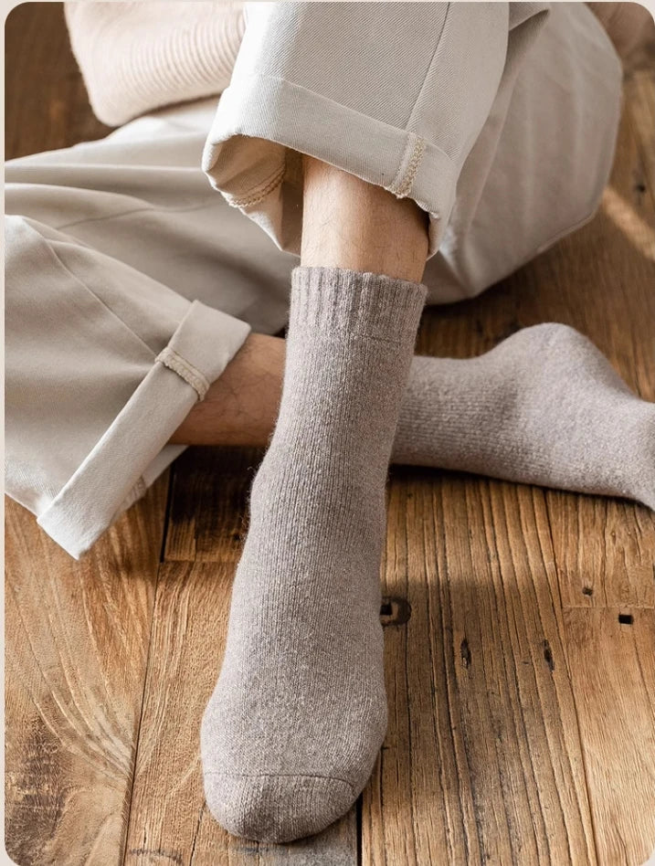 Warm Women Socks Wool Men Socks