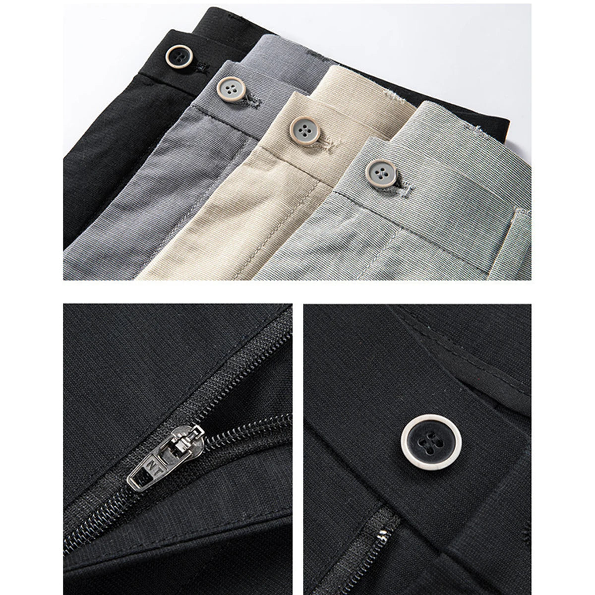 Men's Casual Pants: Breathable & Lightweight