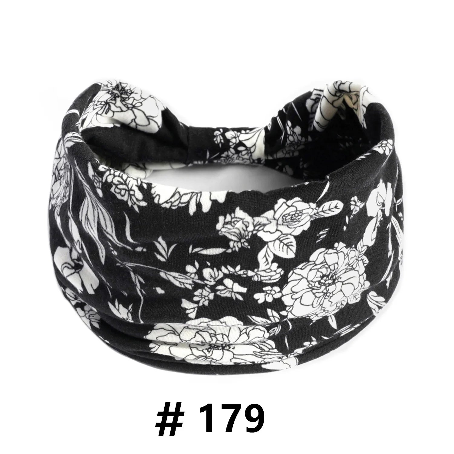 Boho Headbands for Women Cotton Wide Head Bands Stretch
