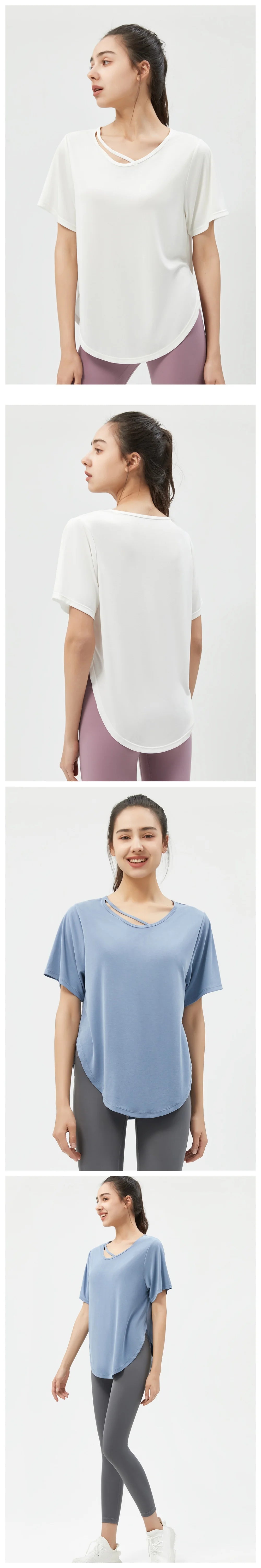 Plus Size Workout T-Shirt for Women