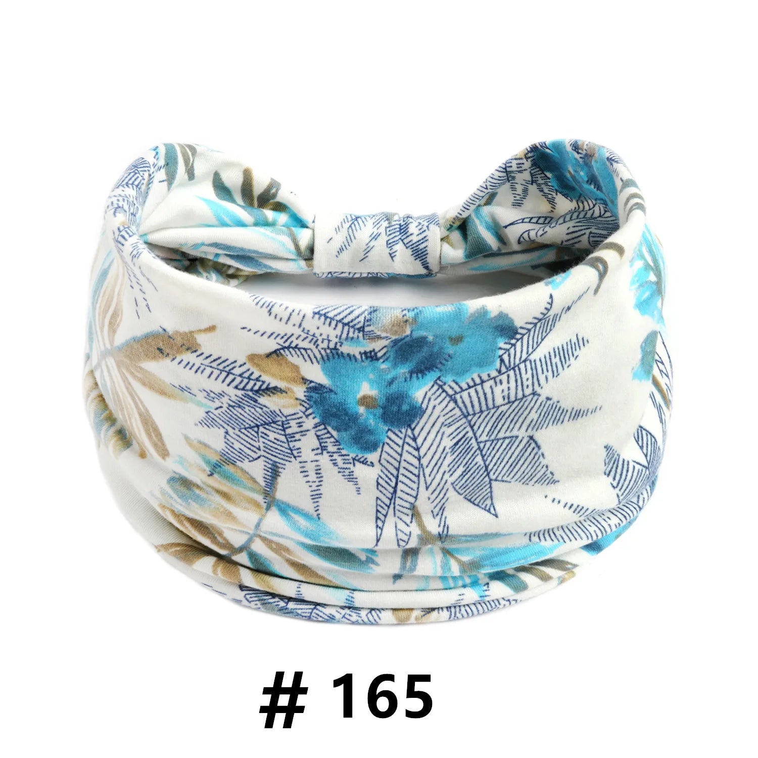 Boho Headbands for Women Cotton Wide Head Bands Stretch