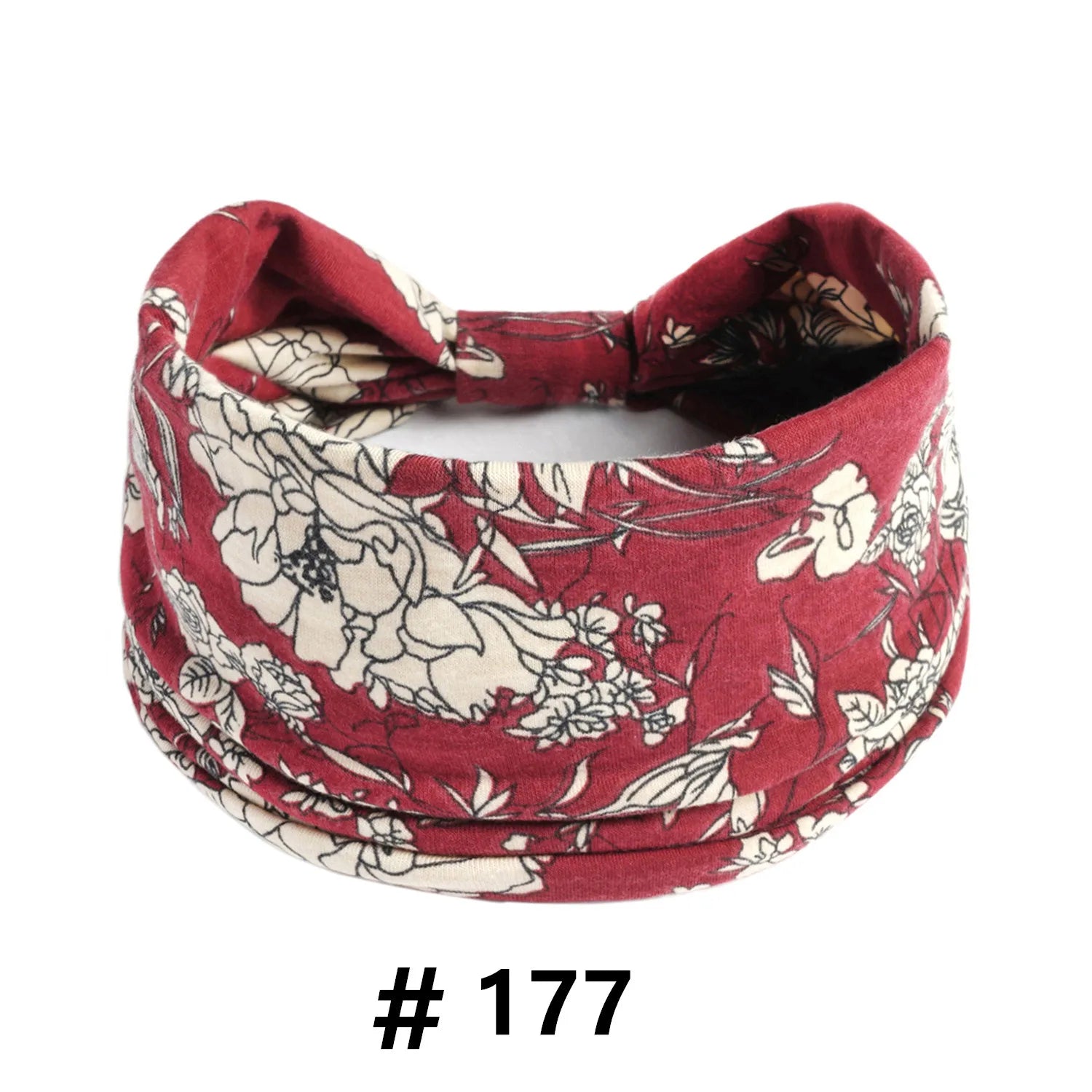 Boho Headbands for Women Cotton Wide Head Bands Stretch
