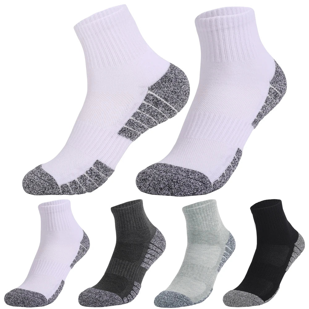 Men Socks Cotton Breathable Mid-calf Socks