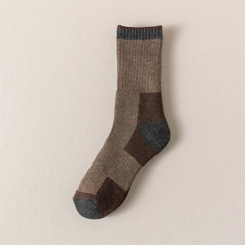 Winter Merino Wool Socks Thickened Mens