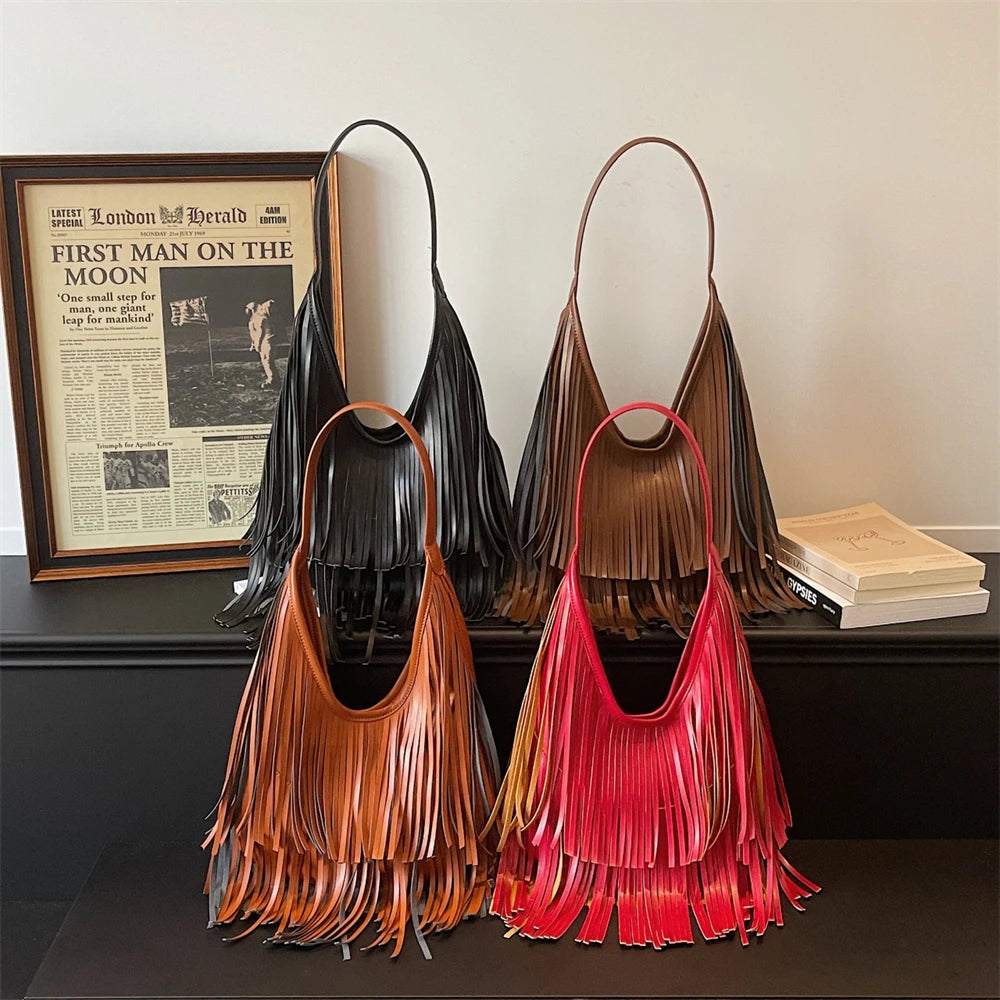 MOODS Bohemia Style Shoulder Hobo Bags