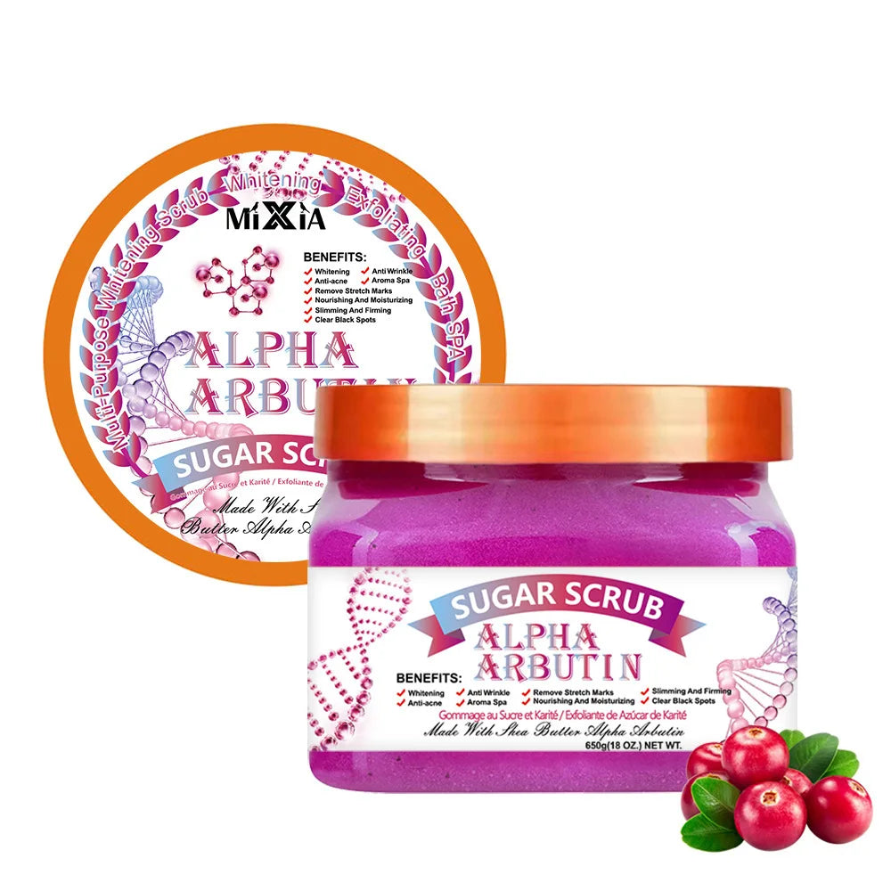 Shea Sugar Body Scrub Coconut Watermelon Rose