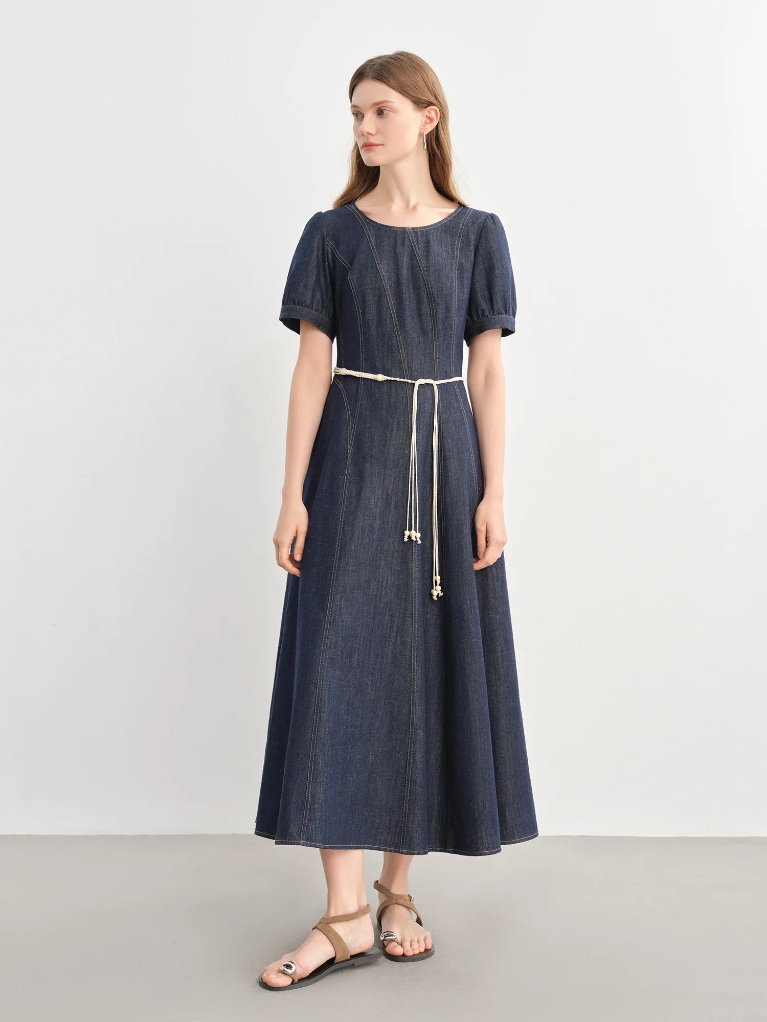 Plus Size Denim Dress Women